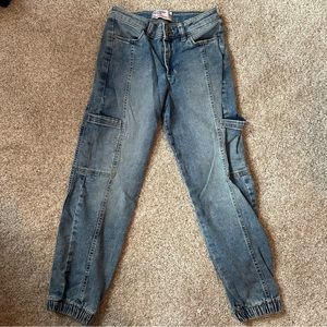 Abercrombie denim joggers
